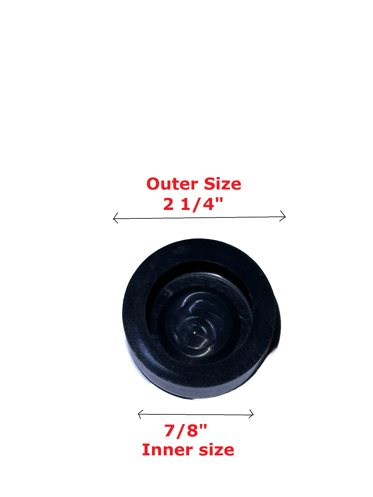 VEE Black Rubber Boot Replacement for Push Button Control Station - $9.95