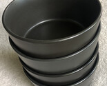 Stone + Lain black cereal bowls (4) - $26.00