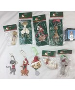 LOT of 10 Kurt Adler Kitty ORNAMENT CHRISTMAS Tree Decor Mostly Cat - $49.48