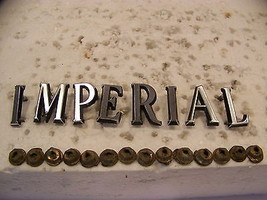 1971 Chrysler Imperial Quarter Panel Emblems #3568522 + - £64.72 GBP