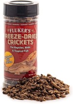 Flukers Freeze-Dried Crickets Gut Loaded with Calcium - Reptiles, Birds - 1.2 oz - £10.37 GBP