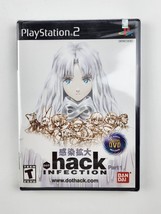 Dot Hack Hack Infection Sony PS2 Factory Sealed Mint condition high grade - £154.79 GBP