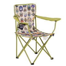 Ozark Trail Camp Chair, Green with Camping Patches, Adult, 5.07 Pounds - £28.42 GBP