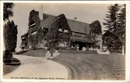 Ivy Wall Residence of Mrs Adolphus Busch Gardens Pasadena Cali RPPC Postcard Z14 - £9.54 GBP