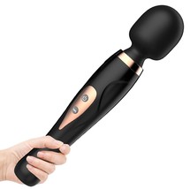 UBS Rechargeable Handheld Massager 20 Speed Wand Vibrating full Body Mas... - $29.99