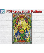 Legend Of Zelda Cross Stitch Pattern / Anime Cross Stitch Pattern / Nint... - $6.86 CAD