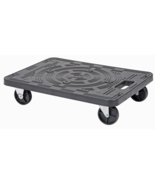 Lightweight MOVER&#39;S DOLLY Plastic 200 LB 19 1/2&quot; x 14 3/8&quot; Moving DJ CAR... - $48.98