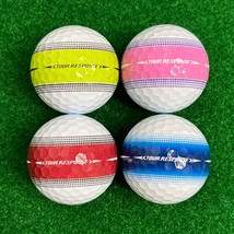 55 Near Mint Taylormade Tour Response STRIPE Golf Balls - AAAA - (All Co... - £100.78 GBP