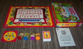 SUPER WHY ABC LETTER PBS Kids Board Game COMPLETE University Games Alphabet - $18.32