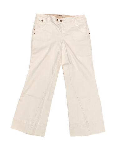 Primary image for Route 66 Jeans Womens  Denim Wide Leg Pants White