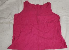 Womens Pink Tank Top Shirt Top Baxter &amp; Wells? Gently Used Small - $9.99
