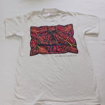 Hanes Heavyweight Youth Boys White Graphic T-Shirt Short Sleeve Size Small - $14.25