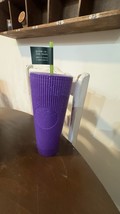 Starbucks Halloween Tumbler 2024. Pleated Purple Glow In The Dark 24 Oz. - $26.09