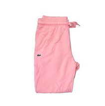Lacoste Sport Men's Pink Joggers Sweatpants Size M Coral Drawstring NWOT image 5