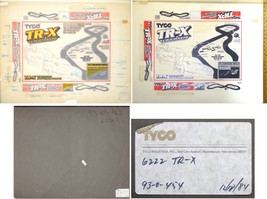 La Rg E 1984 Tyco Ho Photo Line Art Trx Slot Car Race Set Cover Only 1 Known! 6222 - $149.99