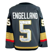 Deryk Engelland Autographed Inscribed x5 Vegas Golden Knights Jersey #D/... - £400.62 GBP