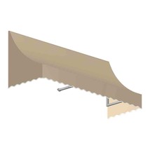 Awntech NT22-US-4T 4.38 ft. Nantucket Window &amp; Entry Awning, Tan - 31 x 24 i - £420.75 GBP