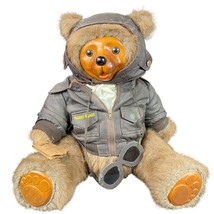 Vintage Raikes Bears Robert Raikes Limited Edition Aviator Bear 5463 Lindy - $29.69