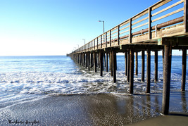 Pier At Avila Beach by Barbara Snyder Seascape California Seascape 20x13 Print - £46.73 GBP