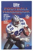 VINTAGE 1994 Miller Lite Football Handbook Magazine Emmitt Smith Cowboys - £7.78 GBP