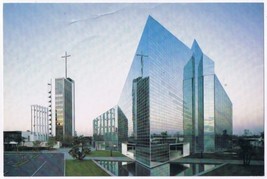 Postcard Crystal Cathedral At Sunrise Garden Grove California 6&quot; x 9&quot; - £3.88 GBP