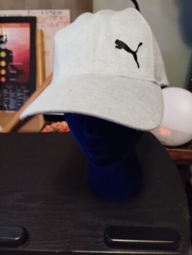 PUMA Hat Cap Teal Strapback Adjustable Embroidered Lightweight Viscose B... - $13.36
