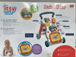 Itsy Tots Baby Musical Walker Stand Learning Kids Toddlers Toy . Brand New - £18.79 GBP