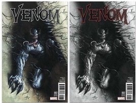 Venom 2 Marvel Now Dell&#39;Otto Color and B&amp;W Variant Set  - $25.00