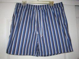 Jack Spade Nice Stripes Board Shorts Men Swim Trunk Blues XXL - $30.03