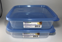 2ea 10 Cup/81oz ea Sure Fresh Dry/Cold/Freezer Food Storage Containers W Lids - £14.70 GBP