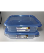 2ea 10 Cup/81oz ea Sure Fresh Dry/Cold/Freezer Food Storage Containers W... - £14.69 GBP