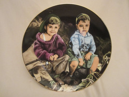 Roughin' It Collector Plate The Little Rascals Rare Only 10 Firing Days Spanky - $47.41
