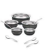 Stainless Steel Handi/patila/bhagona/biryani Cook &amp; Serve Handi Inductio... - $69.83