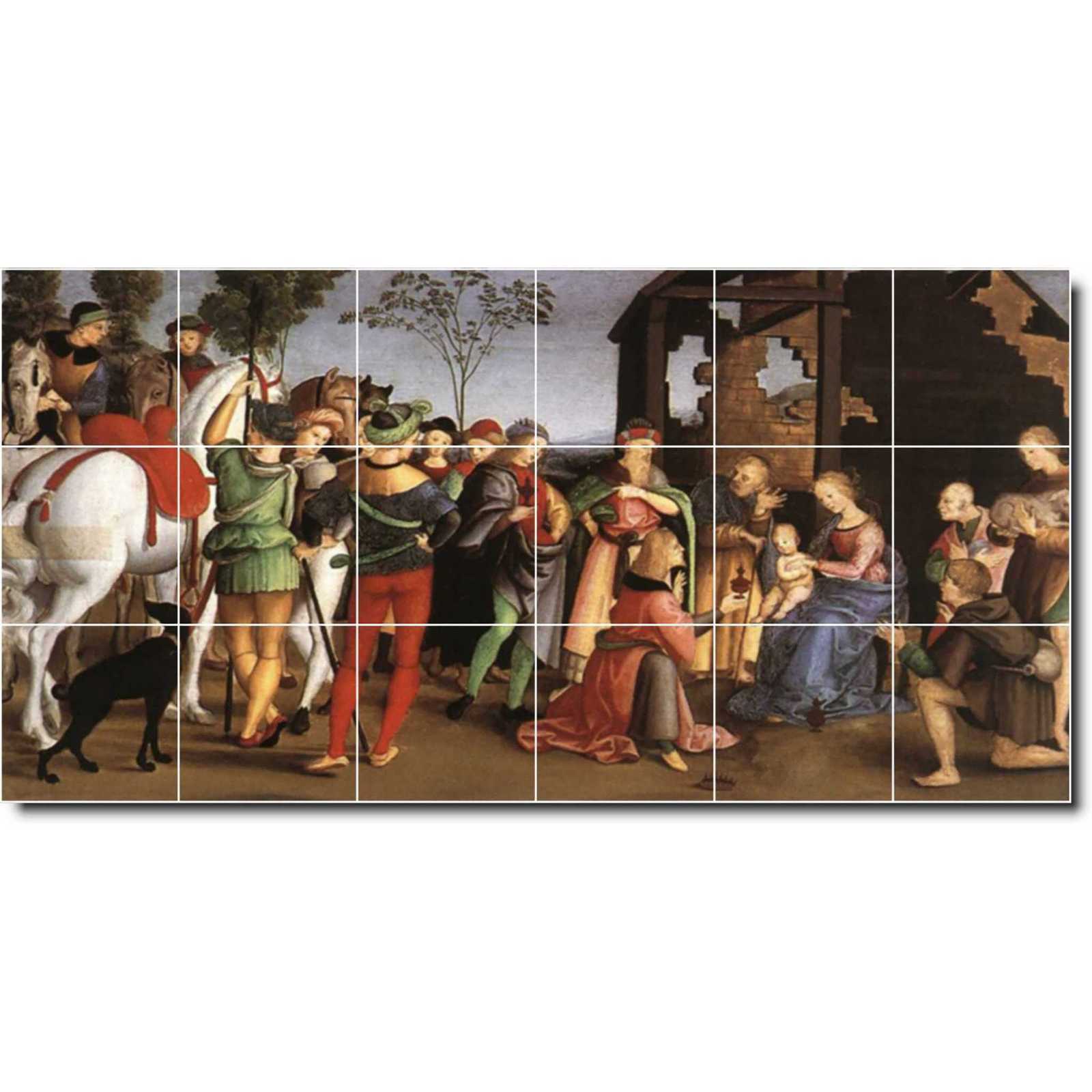 Raphael the adoration of the magi oddi altar