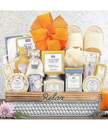 Relax: Lavender Vanilla Spa Gift Basket - $299.22 CAD