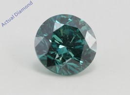 Round Loose Diamond (1.26 Ct Intence Blue(Irradiated) Vs2(Enhanced)) IGL - £1,441.36 GBP