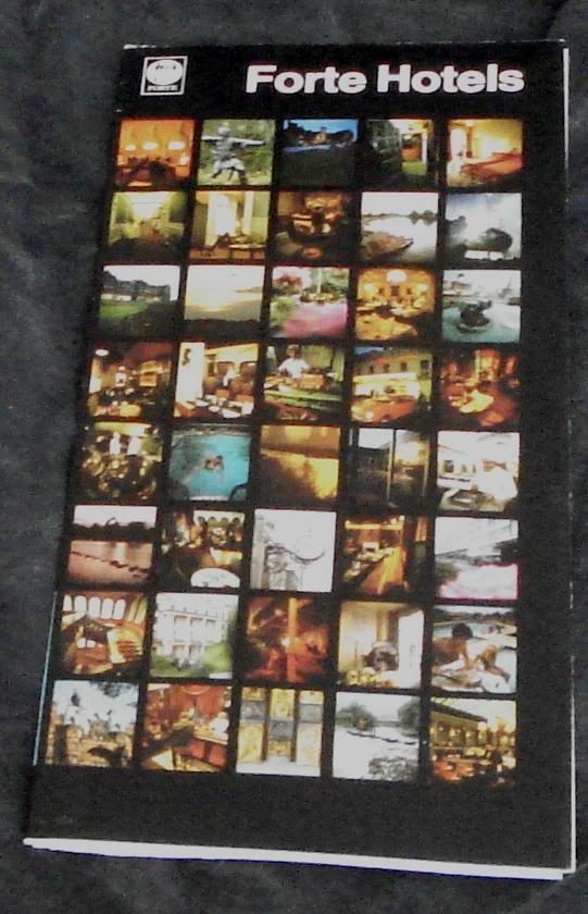 Forte Hotels, Vintage Tour Informational Pamphlet,  VGC - $2.96
