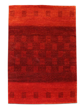 New Exclusive Red Gabbeh US Style Hand Knotted 100% Woolen Area Rugs &amp; Carpet - £75.95 GBP+