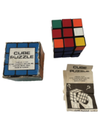Vintage Cube Puzzle 1981 Original Box With Instructions Chadwick Miller - £19.65 GBP