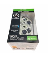Xbox One Controller-Power A Arctic Frost Camo Camouflage Wired New Open Box - £33.35 GBP