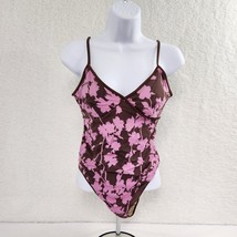 Victoria&#39;s Secret Swimsuit Women&#39;s Brown Pink Floral Size 8 - £10.92 GBP