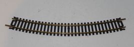 LIFE LIKE HO Scale Curve Track Piece 18R gold Hong Kong - $4.90