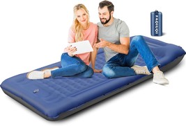 Camping Sleeping Pads - Extra Thick 5 Inch Inflatable Sleeping Mat With ... - £32.74 GBP