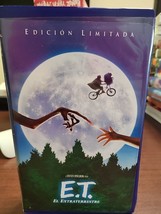 E.T. The Extra-Terrestrial (VHS, 2002, 20th Anniversary Limited Edition Spanish - £12.58 GBP