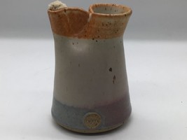 HANDCRAFTED David Myers Pottery Oil Lamp Signed Mark of the Potter Studi... - $24.70