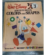  &quot;Adventures in Colors and Shapes&quot; - Walt Disney Fun-To-Learn Library Vol.3 - $55.22 MXN