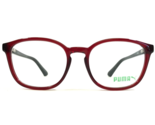 Puma Kids Eyeglasses Frames PJ00170 008 Black Clear Red Full Rim 48-17-130 - £54.50 GBP