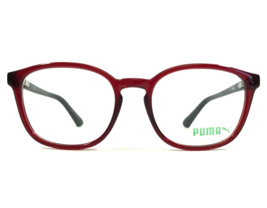 Puma Kids Eyeglasses Frames PJ00170 008 Black Clear Red Full Rim 48-17-130 - £54.20 GBP