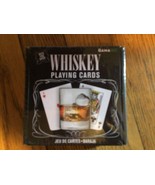 Whiskey Shaped Glass Playing Cards Gamago Fancy Cut New Sealed  - €12,74 EUR
