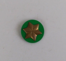 Girl Scouts Membership Gold Tone Star Lapel Hat Pin - £4.95 GBP